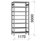 Lagerhylla 3000H x 1170B