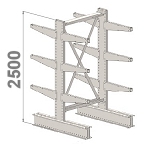 Grenställ H 2500 dubbelsidigt MEDIUM