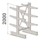 Grenställ H 2000 dubbelsidigt MEDIUM