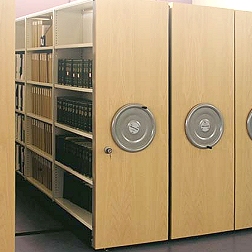 Archive mobile shelving system