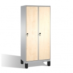 3-door locker, 1850x1200x500, MDF doors