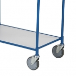 Table top trolley 830x465x985, blue