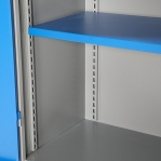 Töökojakapp tugev, 4 riiuliga. 2000x1020x540 RAL 7038/5005