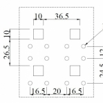 Perfopaneel 666x480x18 mm, hall