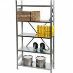 Extension bay 2100x1000x400 150kg/shelf,5 shelves used