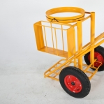 Solid Cleaning trolley 1120x730x1118mm, 200kg