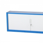 Tool cabinet with shutter doors 1600x340x637 mm, foldable