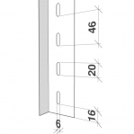 Laoriiul lisaosa 2300x1000x300 200kg/riiuliplaat,6 plaati