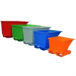 Tipping container 1600L red