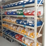 Starter Bay 2500x240x500 300kg/level, 3 levels with chipboard