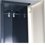 Z- Metallskåp, 4 dörrar, 1900x600x545