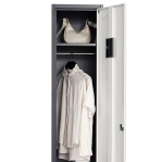 3-door locker 1820x900x500, RAL7035 Knocked Down