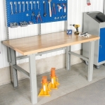 Worktable w. drawer un. 6 draw. 2000x800 mm, vinyl