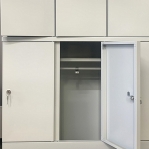 Double tier locker, 2 doors,1900x300x545 mm