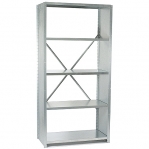 Extension bay 2500x750x800 200kg/shelf,6 shelves