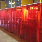 Welding curtain red 1x570mm/meter