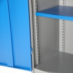 Workshop cabinet 2000x1020x540 RAL 7038/5005