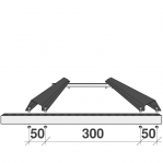 Däckhylla 1250x600