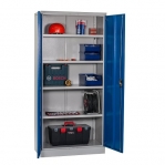 Workshop cabinet 4 shelves1950x915x457 RAL 7035/5010
