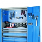 Workshop cabinet 2000x1020x540 RAL 7035/5010