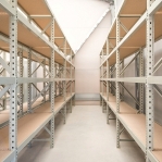 Starter bay 2500x1200x800 600kg/level,3 levels with chipboard