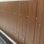 A laminated Z-door pair made of furniture board 300 mm