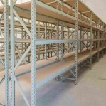 Extension bay 2200x1800x500 480kg/level,3 levels with chipboard 22mm Used