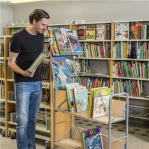 Raamatukäru 900x300x920 mm