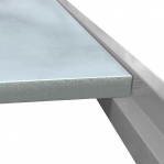 Laoriiul ratastega 2100x1200x500, 4 riiulit talad+ZN metallist tasapinnad MAXI