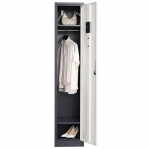 Metallist riidekapp 2-uksega 2070x600x800, pingiga, kokkupandav