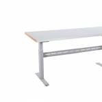 El. Worktable with steel board 2000x800mm/300 kg,