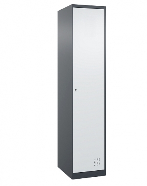 1-door locker 1820x400x500, RAL7035