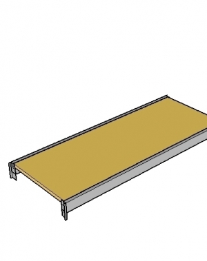 Tasapind 1950x600, 440kg, puitlaastplaat MAXI