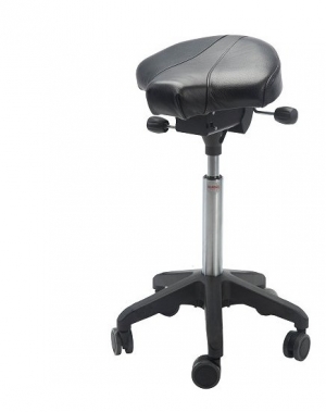 Saddle stool Gamma Octupos w/castors