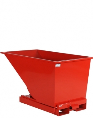 Tipping container 600L red