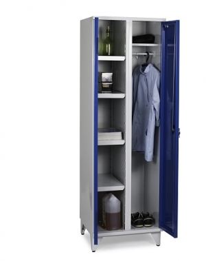 Storage Cabinet with 4 shelves and hanging rod 1900x600x545