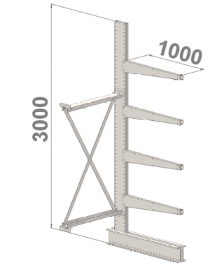 Add On bay 3000x1500x1000,5 levels