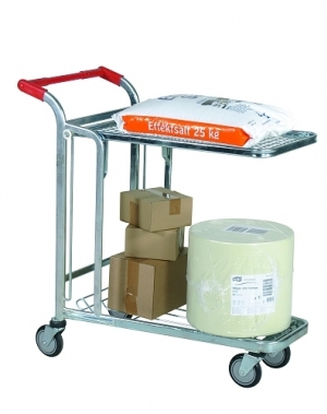 In-Store trolley 2 shelves 1030x1020x530mm