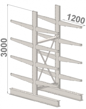 Starter bay 3000x1500x2x1200,5 levels