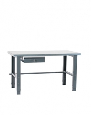 Workstation 1500x800 with steel top