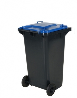 Refuse bin 240L, blue lid