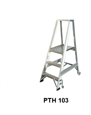 Mobile stair 1440mm + spring wheels