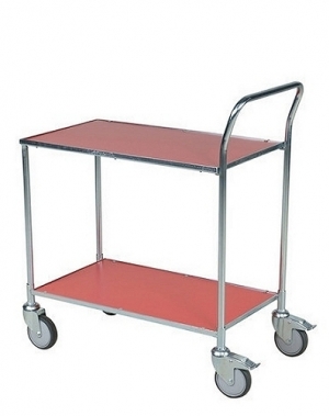 Table top trolley 830x465x985, red