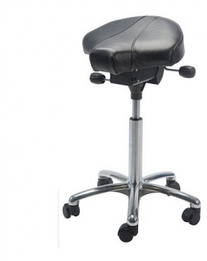 Saddle stool Gamma Alu50