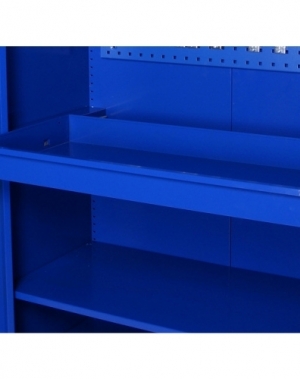 Telescopic drawer for 71210/71220,640x330x70 mm blue