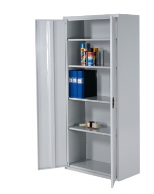 Archive cabinet 4 shelves 1800x800x400 RAL 7035 collapsible