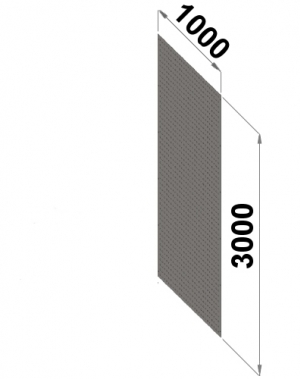 Reikälevytausta 3000x1000