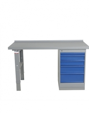 Worktable w. draw. 5 draw. 2000x800 board