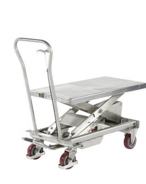 Stainless Lift table 1010x520 500 kg