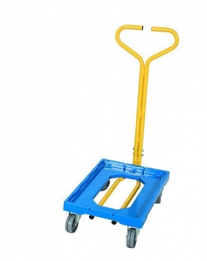 Tray trolley with handle 605x402x162mm